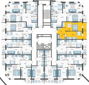 45 м², 1-комнатная квартира 4 650 000 ₽ - изображение 55