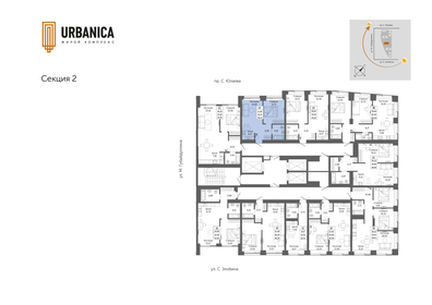 Квартира 38,5 м², 2-комнатная - изображение 2