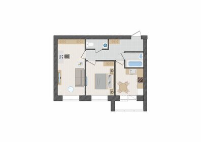 43,6 м², 2-комнатная квартира 5 499 000 ₽ - изображение 58