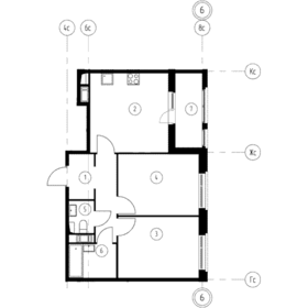 35,3 м², 1-комнатная квартира 3 490 000 ₽ - изображение 78