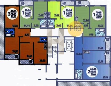 Квартира 76,3 м², 3-комнатная - изображение 2