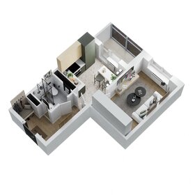 35,1 м², 1-комнатная квартира 2 350 000 ₽ - изображение 58