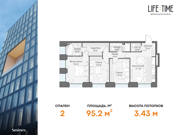 13,6 м², апартаменты-студия 8 500 000 ₽ - изображение 83