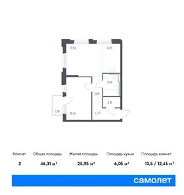 52,4 м², 1-комнатная квартира 7 000 000 ₽ - изображение 37