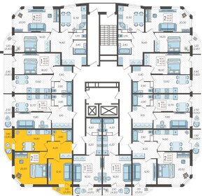 66 м², 2-комнатная квартира 6 500 000 ₽ - изображение 48