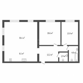 Квартира 99,1 м², 3-комнатная - изображение 1