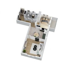 Квартира 49,1 м², 2-комнатная - изображение 5