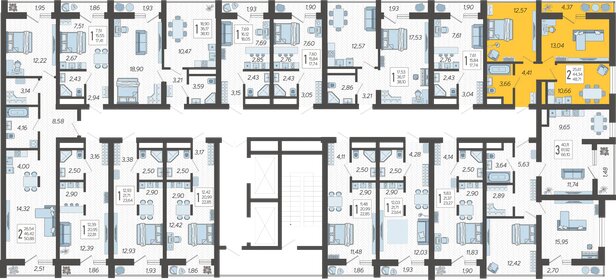 89 м², 2-комнатная квартира 17 000 000 ₽ - изображение 130