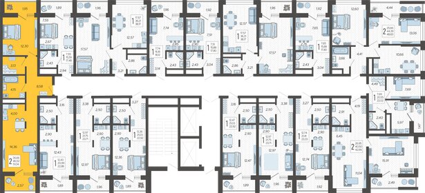 67,4 м², 2-комнатная квартира 18 900 000 ₽ - изображение 75