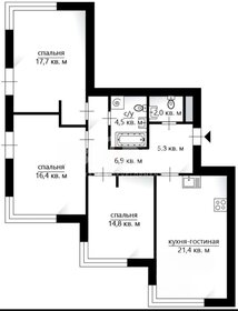 105 м², 3-комнатная квартира 62 500 000 ₽ - изображение 104