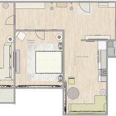 Квартира 58,8 м², 2-комнатная - изображение 3