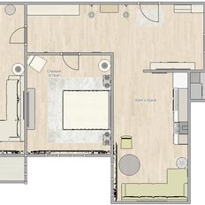 Квартира 58,8 м², 2-комнатная - изображение 4