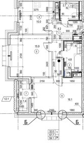 59,3 м², 2-комнатная квартира 17 500 000 ₽ - изображение 50