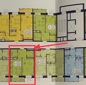 32,5 м², 2-комнатная квартира 6 272 500 ₽ - изображение 6