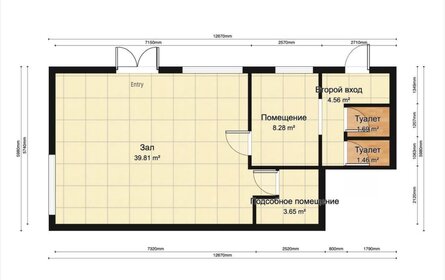 120 м², торговое помещение 33 000 000 ₽ - изображение 32