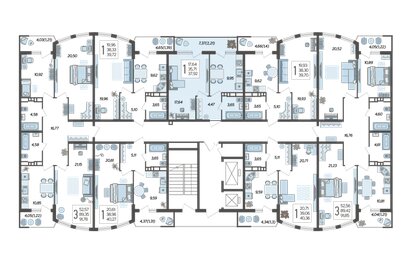 29,5 м², 1-комнатная квартира 3 500 000 ₽ - изображение 133