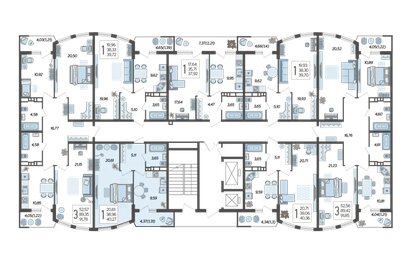 29,5 м², 1-комнатная квартира 3 500 000 ₽ - изображение 138