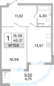 29 м², 1-комнатная квартира 5 200 000 ₽ - изображение 115