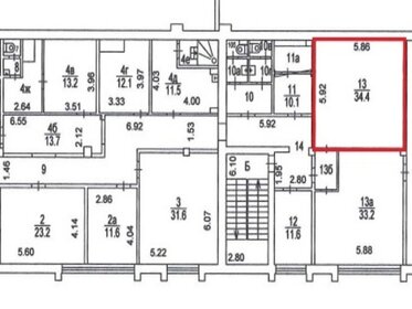 30 м², помещение свободного назначения 55 000 ₽ в месяц - изображение 12