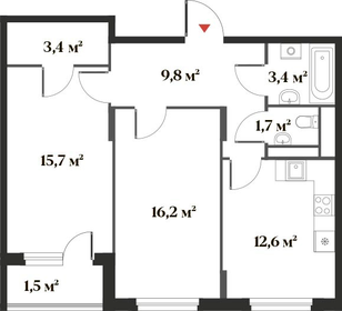 73,4 м², 3-комнатная квартира 11 900 000 ₽ - изображение 84