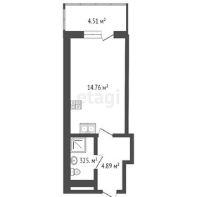 Квартира 14,8 м², студия - изображение 2