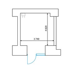 15,4 м², помещение свободного назначения - изображение 4