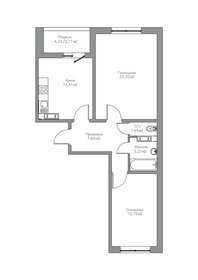 Квартира 60 м², 2-комнатная - изображение 1