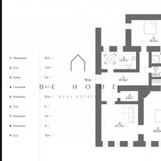 Квартира 126,9 м², 3-комнатная - изображение 2