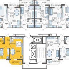 Квартира 61,4 м², 2-комнатная - изображение 2