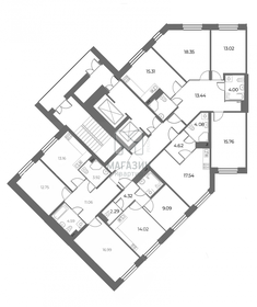 Квартира 62,5 м², 2-комнатная - изображение 3