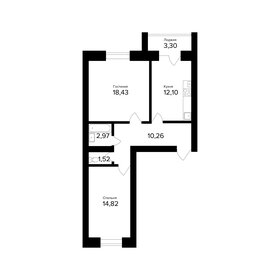 61,8 м², 2-комнатная квартира 6 113 250 ₽ - изображение 34