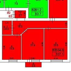 Квартира 106 м², 3-комнатная - изображение 1