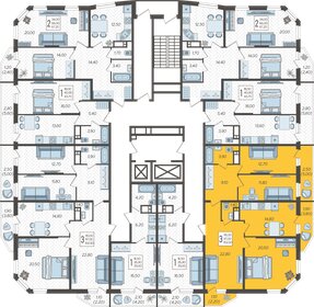 102,5 м², 3-комнатная квартира 11 531 250 ₽ - изображение 17