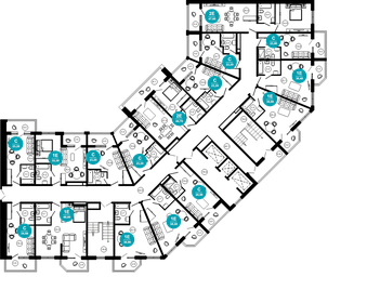 Квартира 33,3 м², 1-комнатные - изображение 2