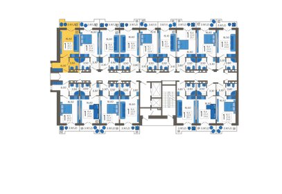 29 м², квартира-студия 9 300 000 ₽ - изображение 72