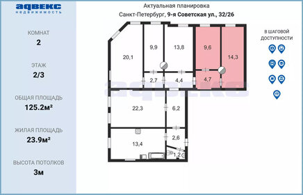 23 м², комната 3 849 000 ₽ - изображение 32