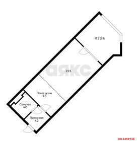 46,9 м², 2-комнатная квартира 12 500 000 ₽ - изображение 47