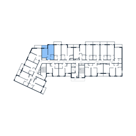 34,3 м², 1-комнатная квартира 6 069 330 ₽ - изображение 24