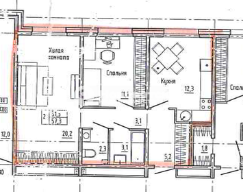 75,9 м², 3-комнатная квартира 5 692 000 ₽ - изображение 38