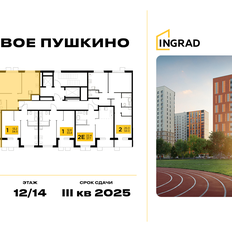 Квартира 71,3 м², 3-комнатная - изображение 2