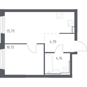 36,6 м², 1-комнатная квартира 9 800 000 ₽ - изображение 77