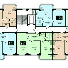 Квартира 47,4 м², 1-комнатная - изображение 3