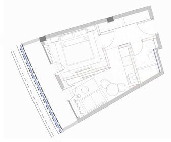 Квартира 36,4 м², 2-комнатные - изображение 2