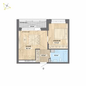 40,2 м², квартира-студия 6 600 000 ₽ - изображение 12