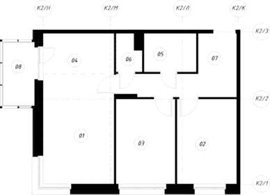 50,4 м², 2-комнатная квартира 7 350 000 ₽ - изображение 75
