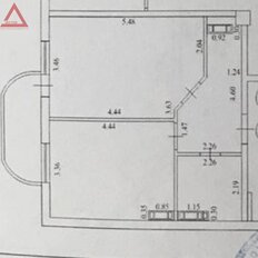 Квартира 44 м², 1-комнатная - изображение 5