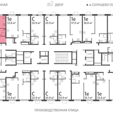 Квартира 36,7 м², 1-комнатная - изображение 2