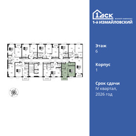 41,2 м², 1-комнатная квартира 15 602 440 ₽ - изображение 42