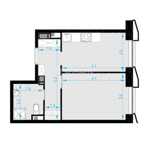 Квартира 32,8 м², 1-комнатная - изображение 1