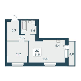 42,2 м², 2-комнатная квартира 7 990 000 ₽ - изображение 84